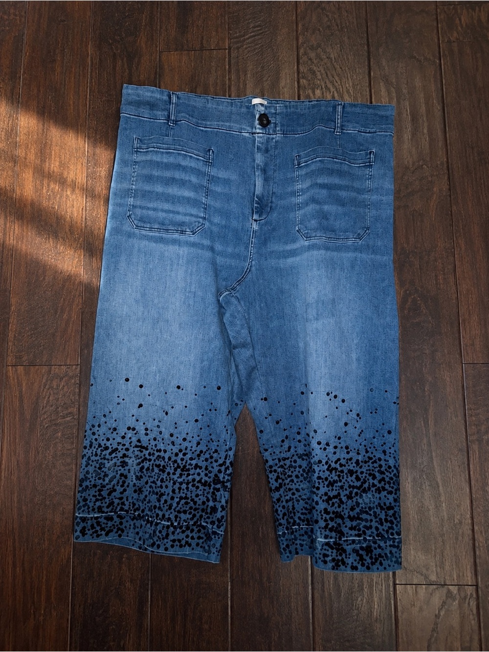 Maeve by Anthropologie ‘The Colette’ Sequin Jeans Sz 26W